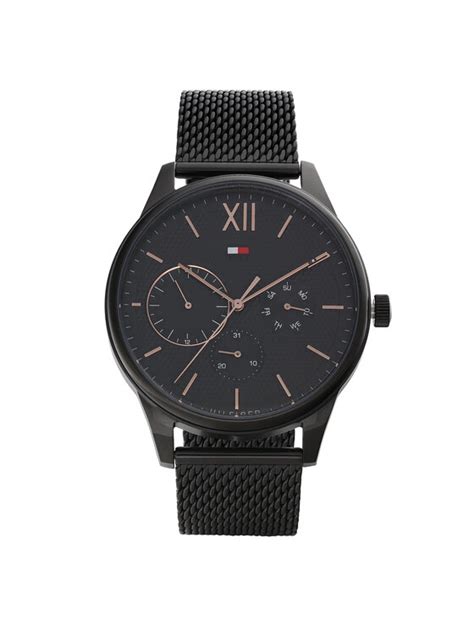 Tommy Hilfiger Uhr Damon 1791420 Schwarz Modivo De