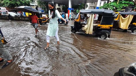 Heavy Rains Lash Thane Palghar In Maharashtra Leaving Low Lying Areas