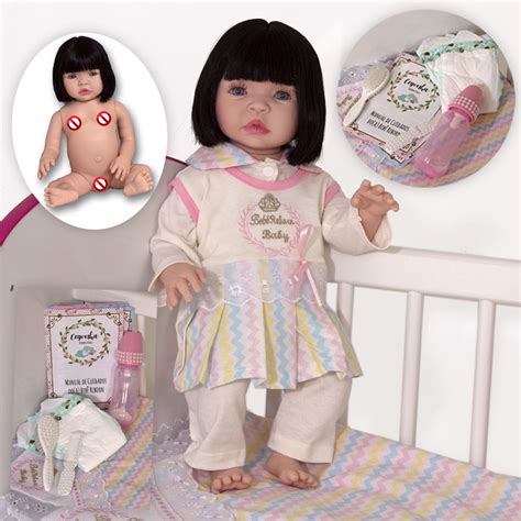 Bebê Reborn Princesa Menina Real Enxoval Completo Silicone Submarino