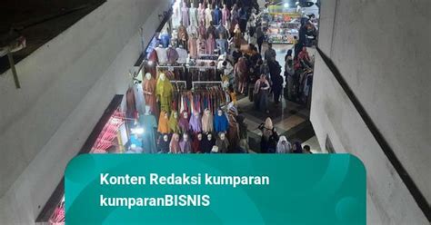 Pasar Tanah Abang Dipadati Pengunjung Omzet Pedagang Tembus Rp 25 Juta