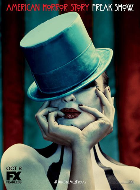 American Horror Story Freak Shows New Poster Is Glamorous And Understatedly Twisted E News