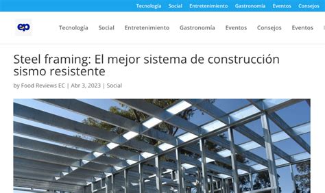 Steel Framing El Mejor Sistema De Construcci N Sismo Resistente Izihome