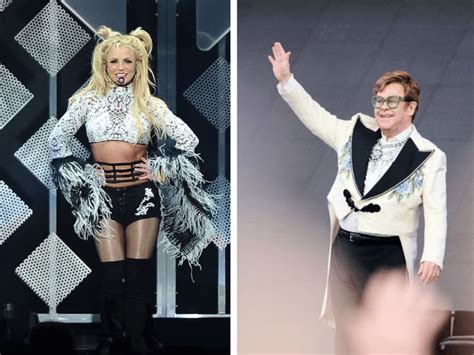 Elton John Britney Spears Hold Me Closer Is A Vibrantly Emotional