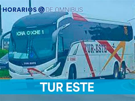Tur este 【2025】Horarios, pasajes y tarifas, servicios, agencias y teléfonos