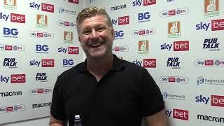 Reaction Karl Robinson As Oxford Beat Burton By Oxford United Official