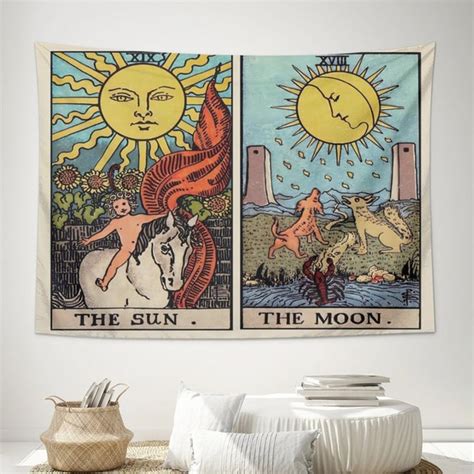 Sun And Moon Tapestry Etsy