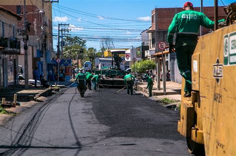 Prefeitura Avan A Nas Obras De Recapeamento Em Bairro De Timon