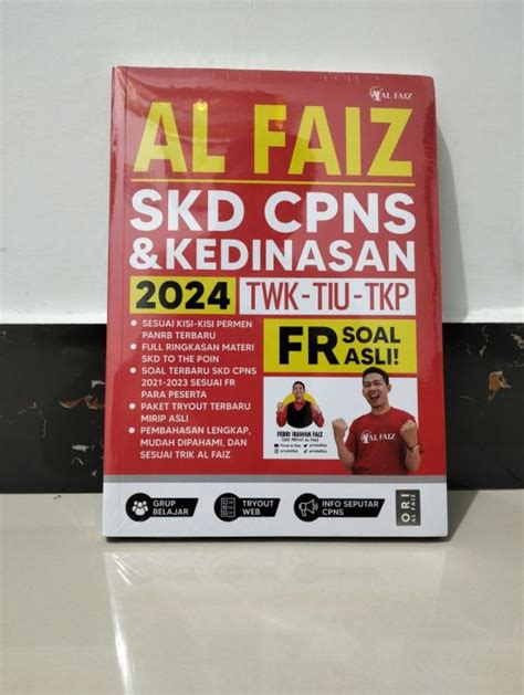 Buku Skd Cpns Al Faiz Skd Kedinasan Twk Tiu Tkp Lazada