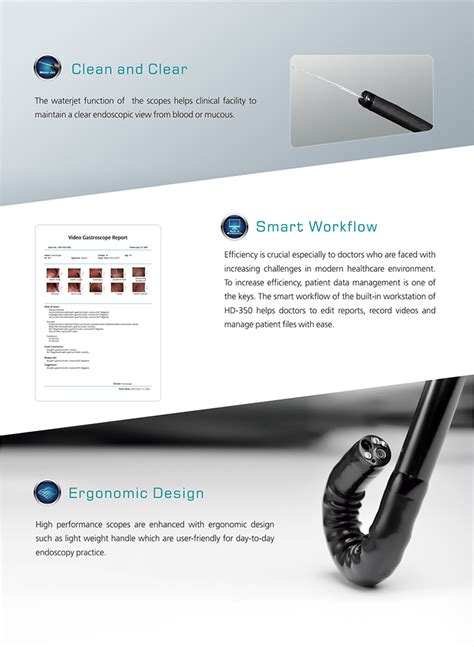 Sonoscape HD 350 Video Gastroscope And Colonoscope System