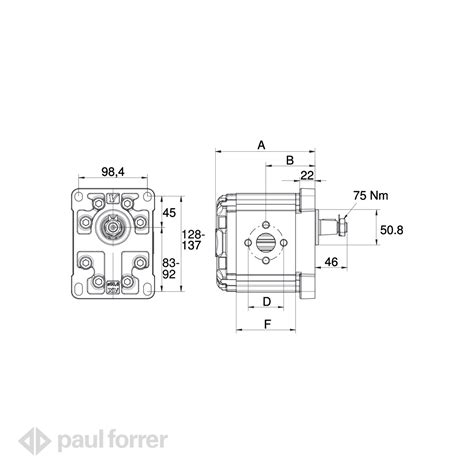 Paul Forrer Ag Moteur Engrenage Gr Mm