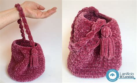 Borsa Crochet In Ciniglia Blog Lanificio Di Lorenzo