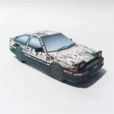 Toyota Ae86 Takumi Fujiwara Papercraft Model Paper Holes | Porn Sex Picture