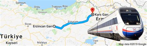 Kars Erzincan Tren Saatleri Tren aRa Bilet Fiyatı 230 TL