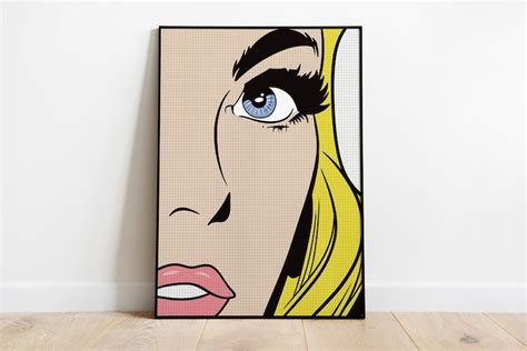 Pop Art Comic Druck Pop Art Druck Comic Art Print Etsy De