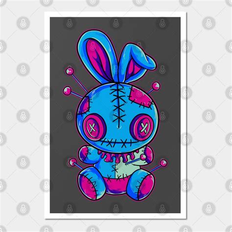 Pastel Goth Voodoo Doll Bunny By Linco Doll Drawing Voodoo Doll