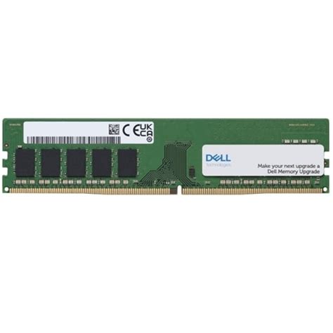 Dell 記憶體升級版 8 GB 1Rx8 DDR4 UDIMM 3200 MT s ECC 與 Non ECC 和 RDIMM