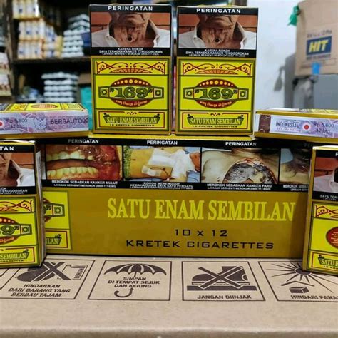 Jual Rokok 169 Kretek MURAH 12 Batang ECER DAN GROSIR Di Lapak Toko 9