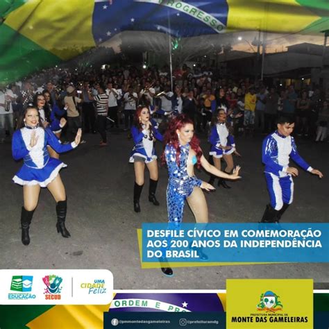 Prefeitura Municipal De Monte Das Gameleiras Desfile Cívico