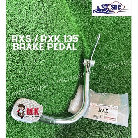 Sdc Brake Pedal Lever Yamaha Rxs Rxk Besi Pemijak Brek Rxs