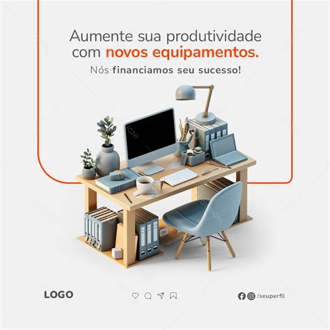 Empréstimo Aumente sua Produtividade Novos Equipamentos Social