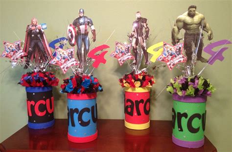 Avengers Centerpieces