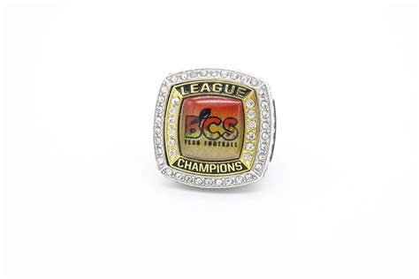 Youth Football Championship Rings Team And Individual Rings