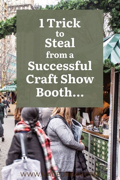 Steal This Craft Show Booth Trick