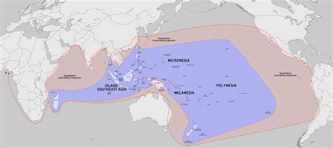 Austronesia with hypothetical greatest expansion extent (Blench, 2009 ...