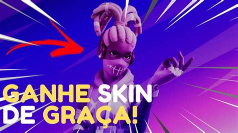 Como Ganhar Uma Skin De Graça No Fortnite Youtube