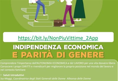 Indipendenza Economica E Parit Di Genere Novembre Ore