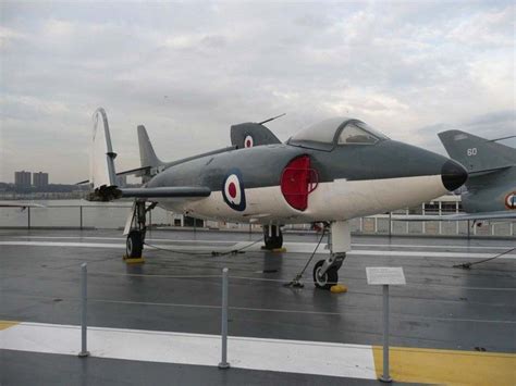 The Supermarine Scimitar was a British naval fighter aircraft operated by the Royal Navy Fleet ...