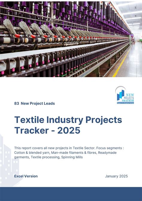 textiles projects tracker  npt report store
