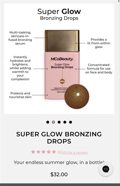 Mco Beauty Bronzing Drops New Raustralianmakeup