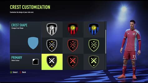 Fifa All Logo Badge Designs In Create A Club Career Mode Youtube