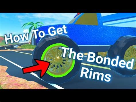 How To Get The NEW Bonded Rims FAST Roblox Jailbreak YouTube