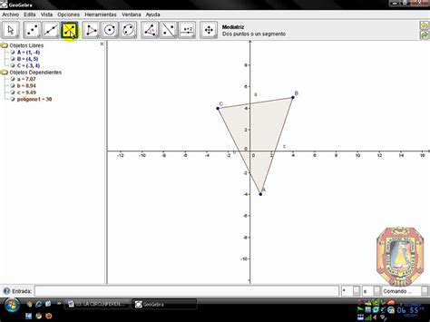 Ejercicio Con Geogebra Youtube