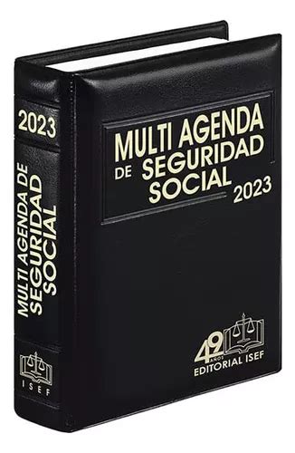 Multi Agenda De Seguridad Social 2023 Meses Sin Interés