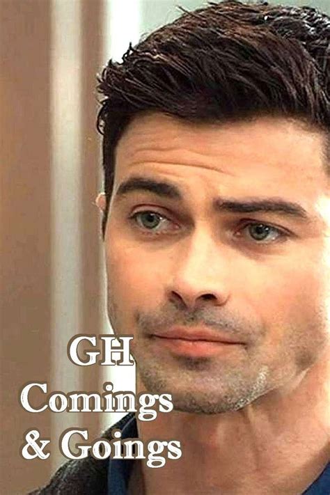 General Hospital Comings And Goings Griffin Munro Returns Confirmed