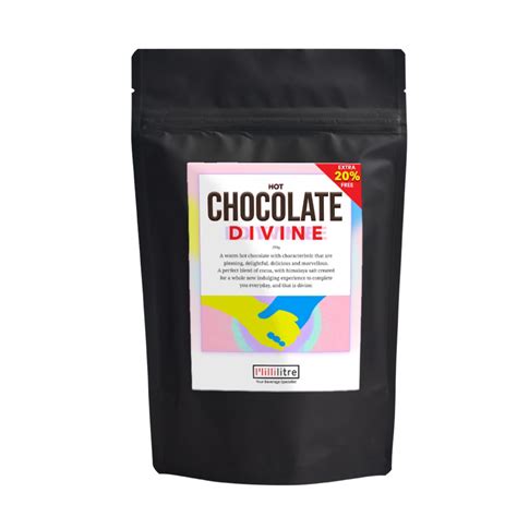 Local Ready Stock Millilitre Hot Chocolate Divine Cokelat Drink Grind Brew Caffeine 300g