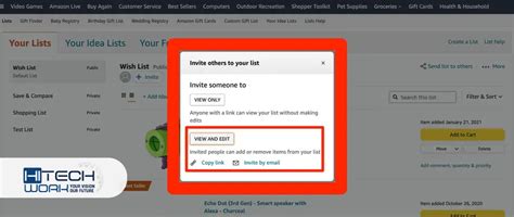 How To Share Amazon Wish List: Easy Method