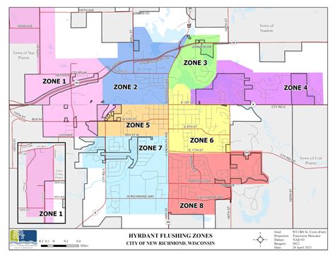 Hydrant Flushing In City Of Nr Town Of Star Prairie St Croix County