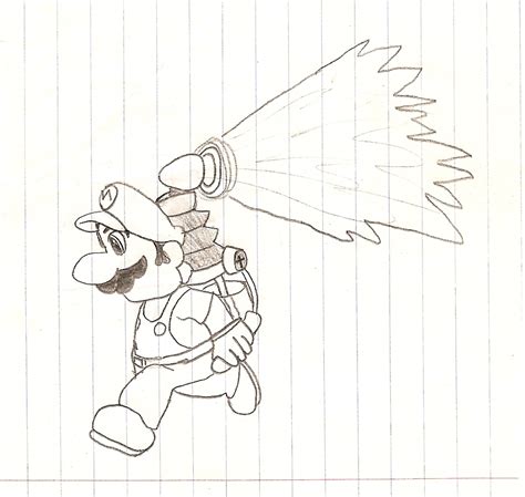 Mario and Fludd by Riptor25 on DeviantArt