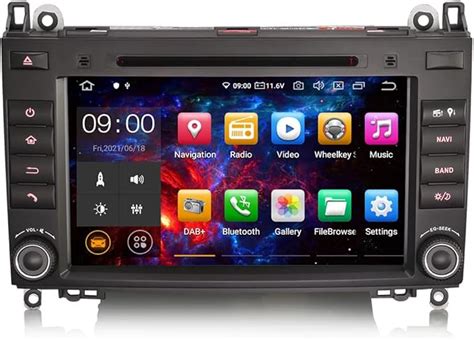 Erisin Android Autoradio Mit Navi F R Mercedes Benz A B Klasse