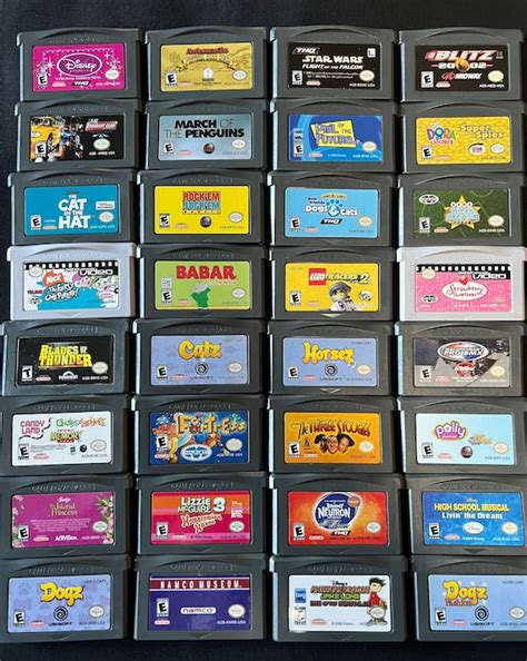 Nintendo Gameboy Advance Games: You Pick GBA - Etsy Canada