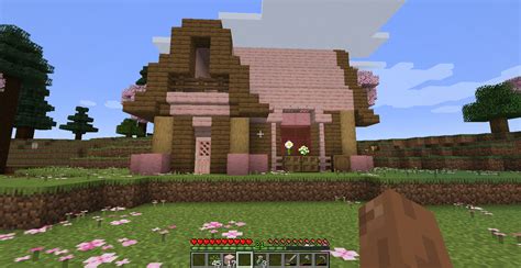 Minecraft - My Cherry Blossom House by HobbyPony on DeviantArt