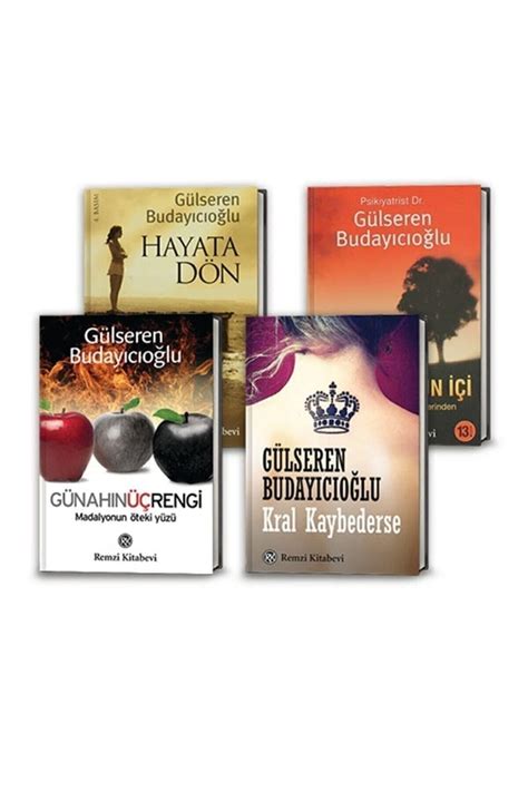 Aperatif Kitap Yayınları Gülseren Budayıcıoğlu 4 Kitap Set kral