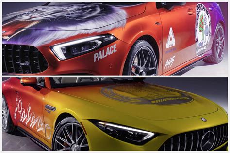 Mercedes AMG X Palace Skateboards Art Car Collection Vezess