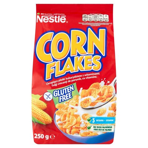 Nestlé Corn Flakes Chrupiące płatki kukurydziane 250 g - promocja ...