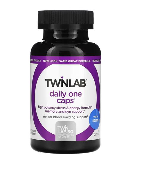 Urban Twinlab Daily One Caps Multivitamin And Mineral With Iron 90 Capsules Urban