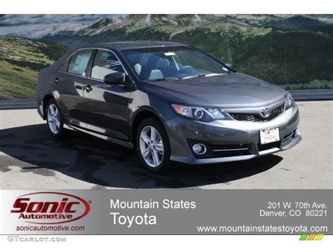 2012 Cosmic Gray Mica Toyota Camry Se 61966258 Car